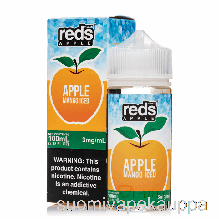 Vape Suomi Jäämango - Red's Apple E-mehu - 7 Daze - 100ml 6mg